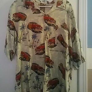 Pineapple Connection woody car shirt