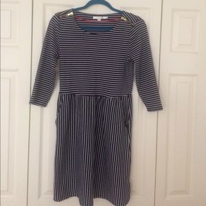 Chic Boden striped dress!