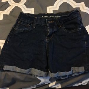 Old navy curvy denim shorts sz 0