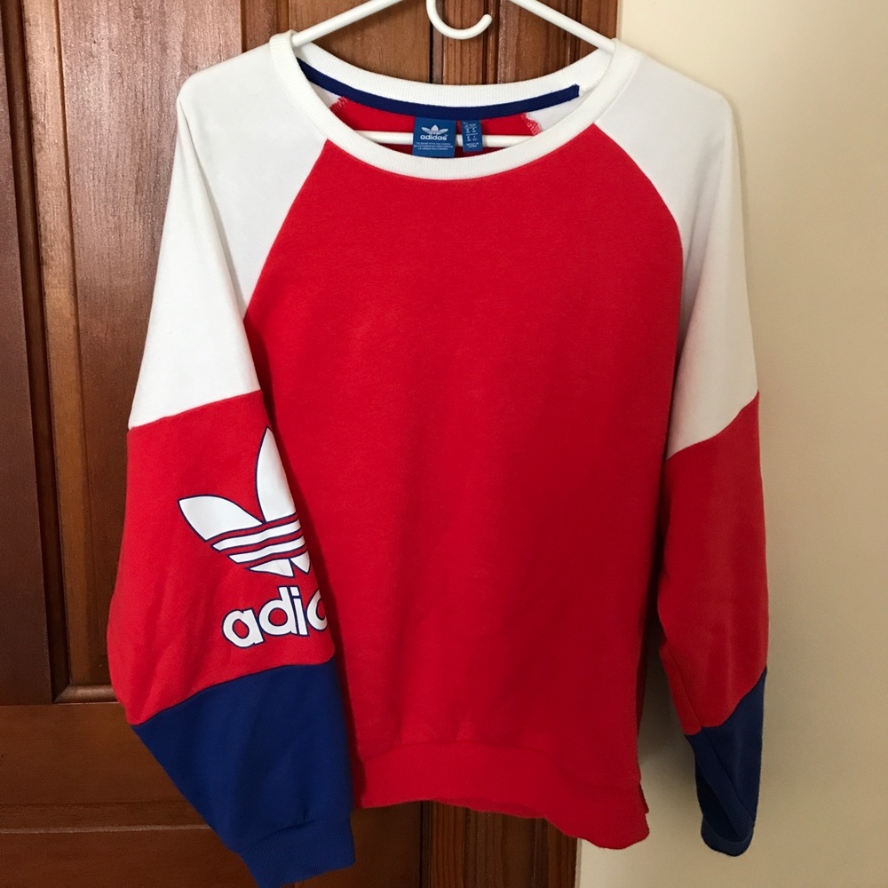 adidas crew neck