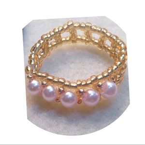 Hand Sewn Right Angle Weave Fashion Rings