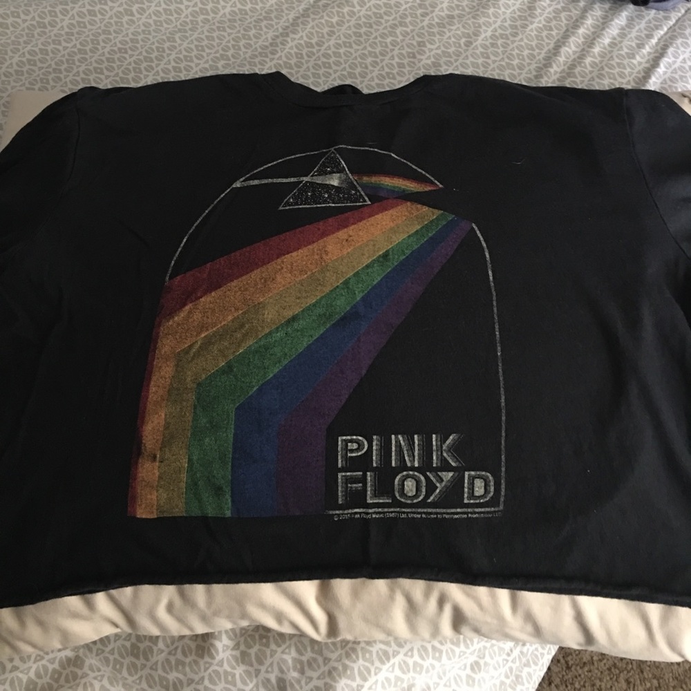 Pink Floyd crop top