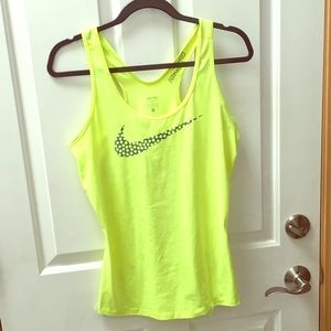 Like new Nike polka dot tank!