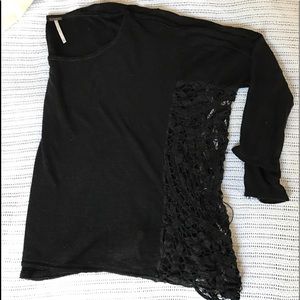 LAST CHANCE! Free People macrame top