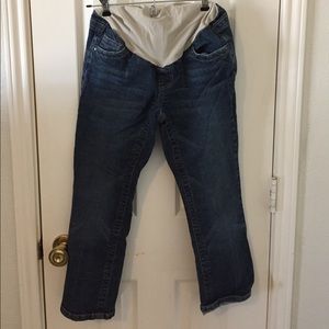 Maternity Jean Capris
