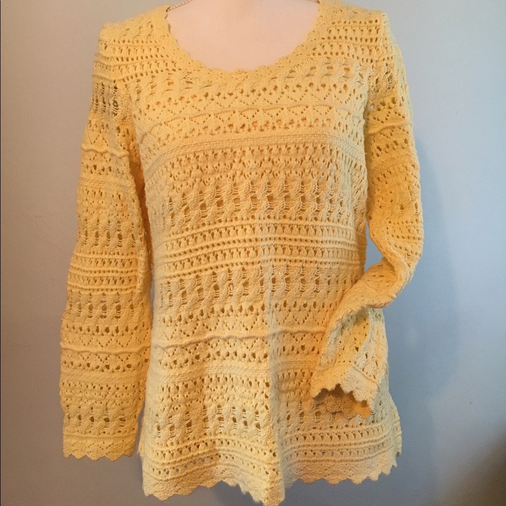 Yellow sweater