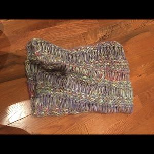 American eagle multi color infinity scarf