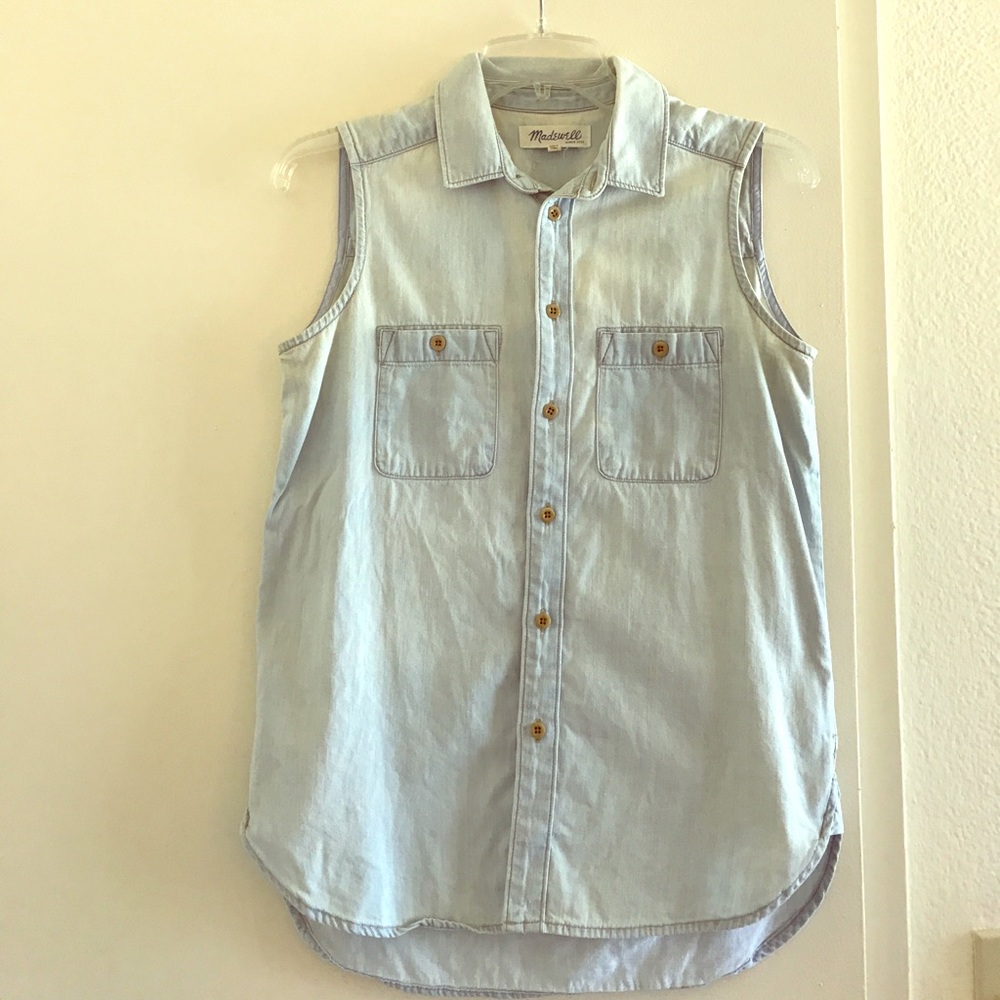 CLOSET CLEAR OUT SALE!!! Madewell Denim Sleeveless