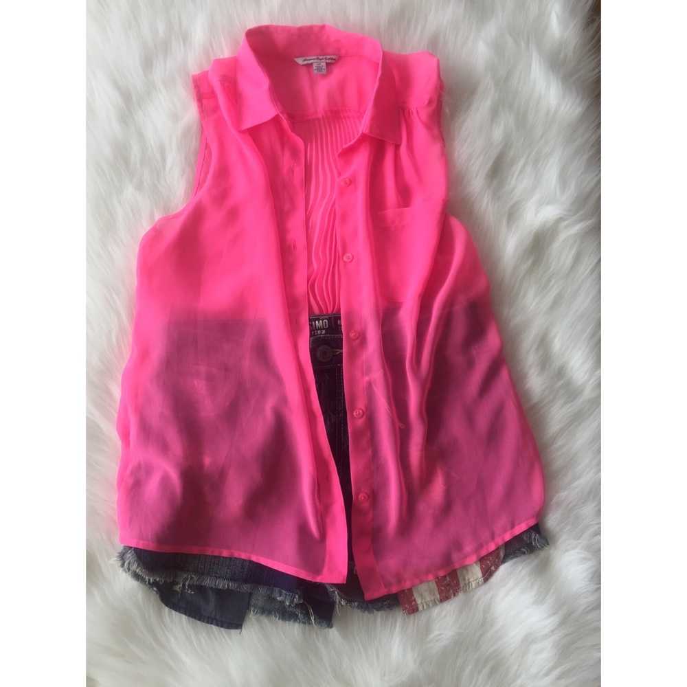 SOLD American Eagle Outfitters Pink Vest