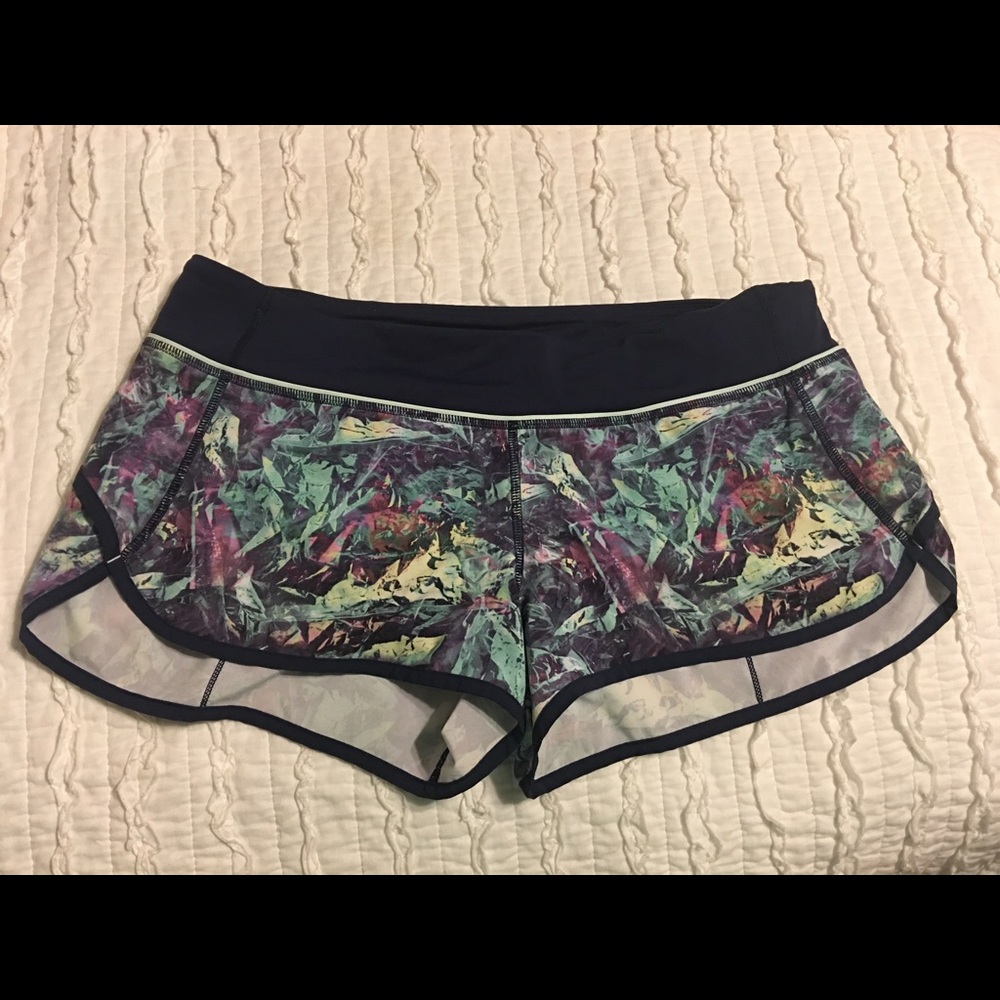 OPEN TO TRADES! Iridescent multi lulu speed short.