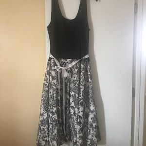 Black and White Dress