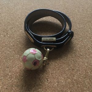 PARTY SALE! Juicy Couture Bracelet W Soccer Charm