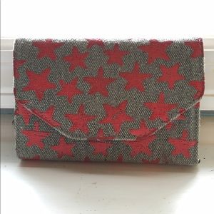 Wallet with Star Pattern