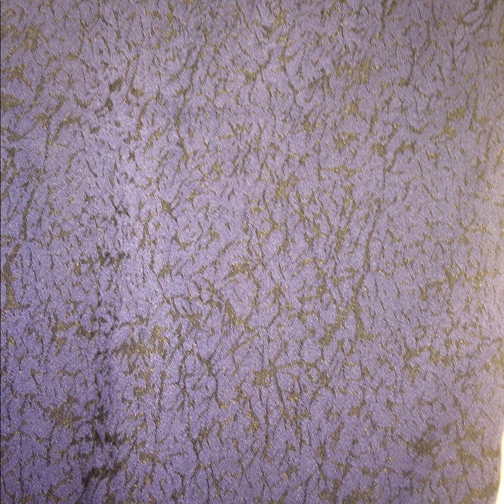 Chico's Size 2 pants blue/black print