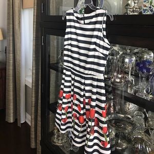 Black and White dress from Italy