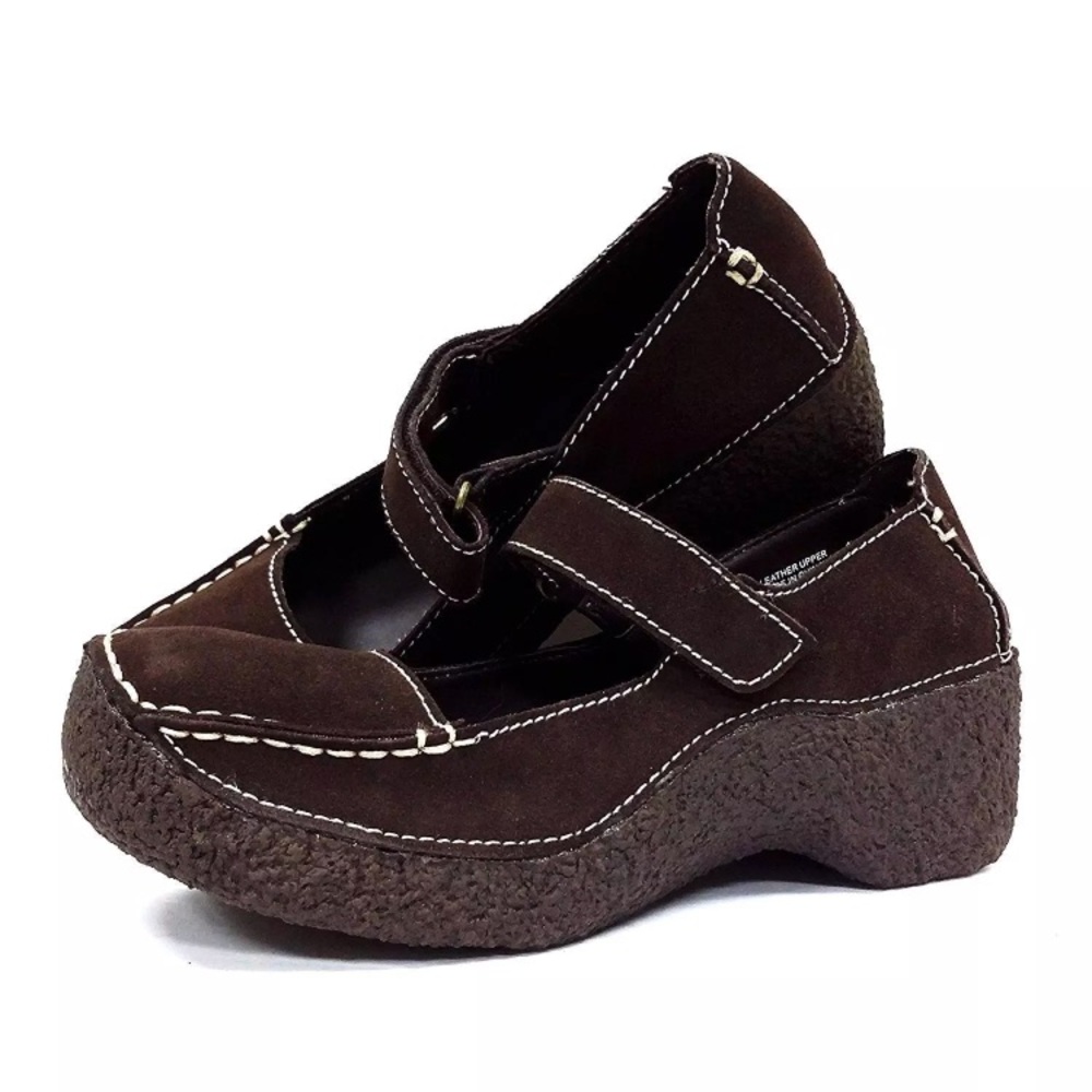 black yellow box oakley suede mary jane shoes