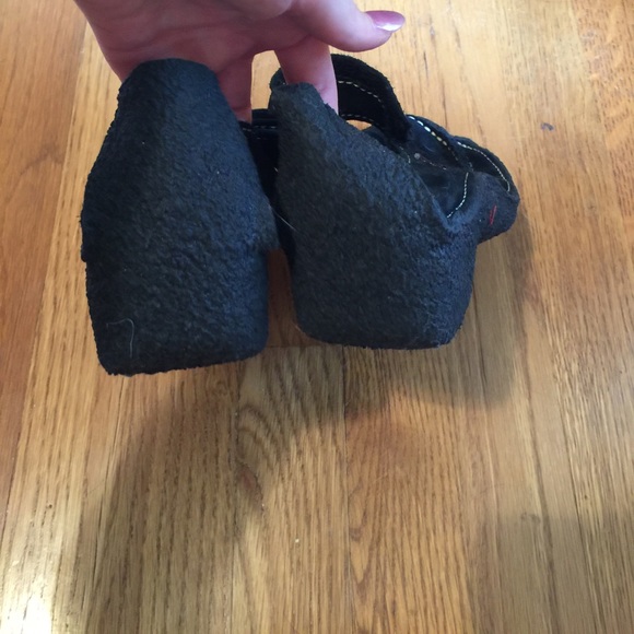 black yellow box oakley suede mary jane shoes - Picture 5 of 5