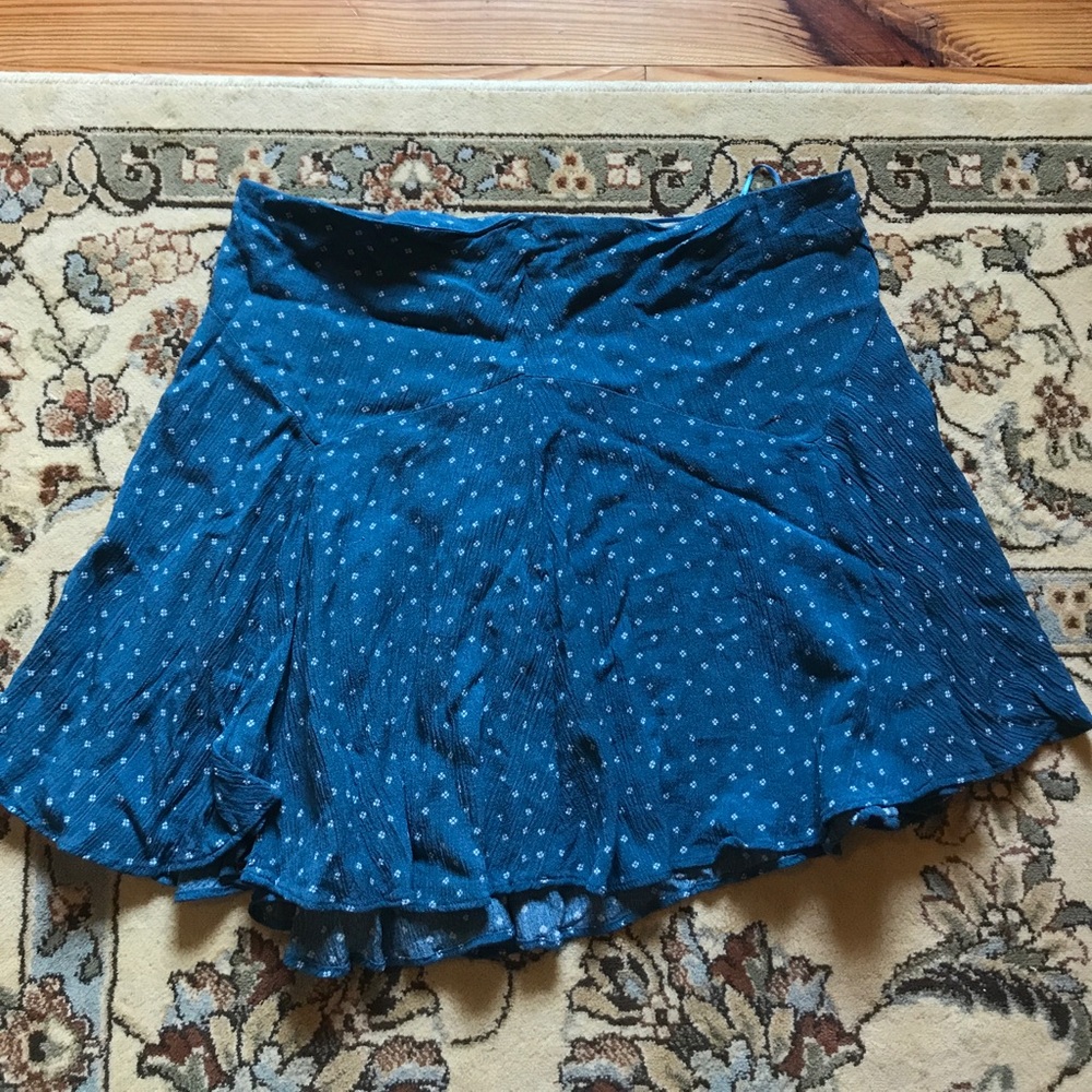 UO blue skirt