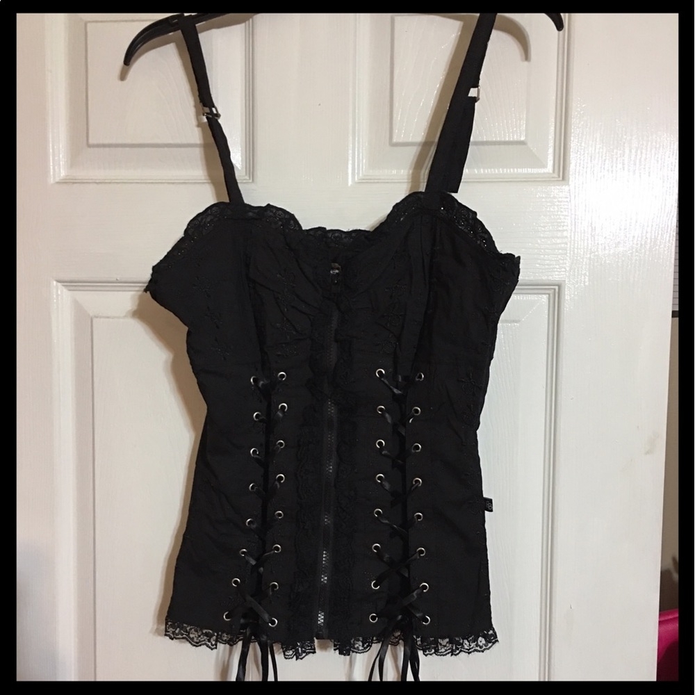 Royal Bones Corset Top Size L