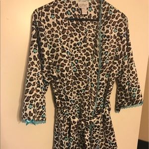 Robe with matching top