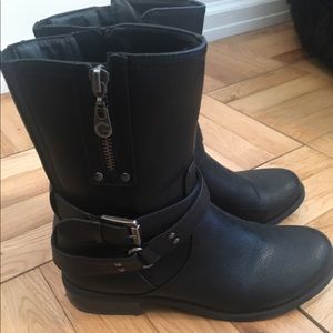 G by Guess black booties