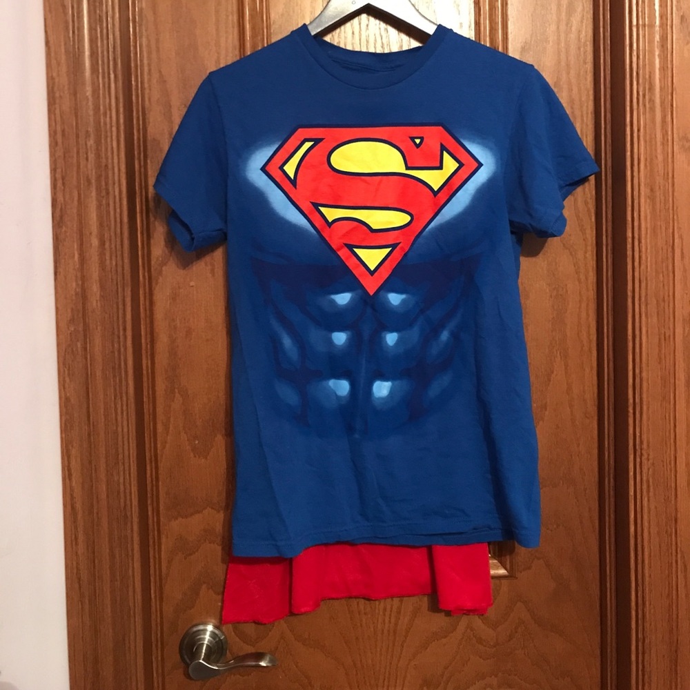 Superman Tshirt with Cape
