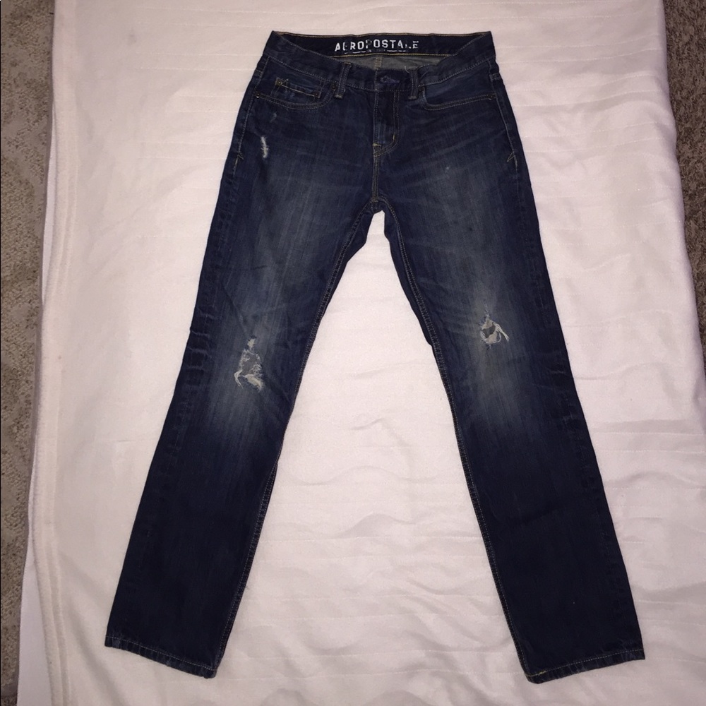 Men's Aeropostale Bowery Slim Straight Jeans