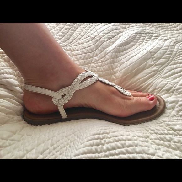 xappeal sandals 64 xappeal shoes white braided t sandals size xappeal sandals 64 xappeal shoes white braided t sandals size
