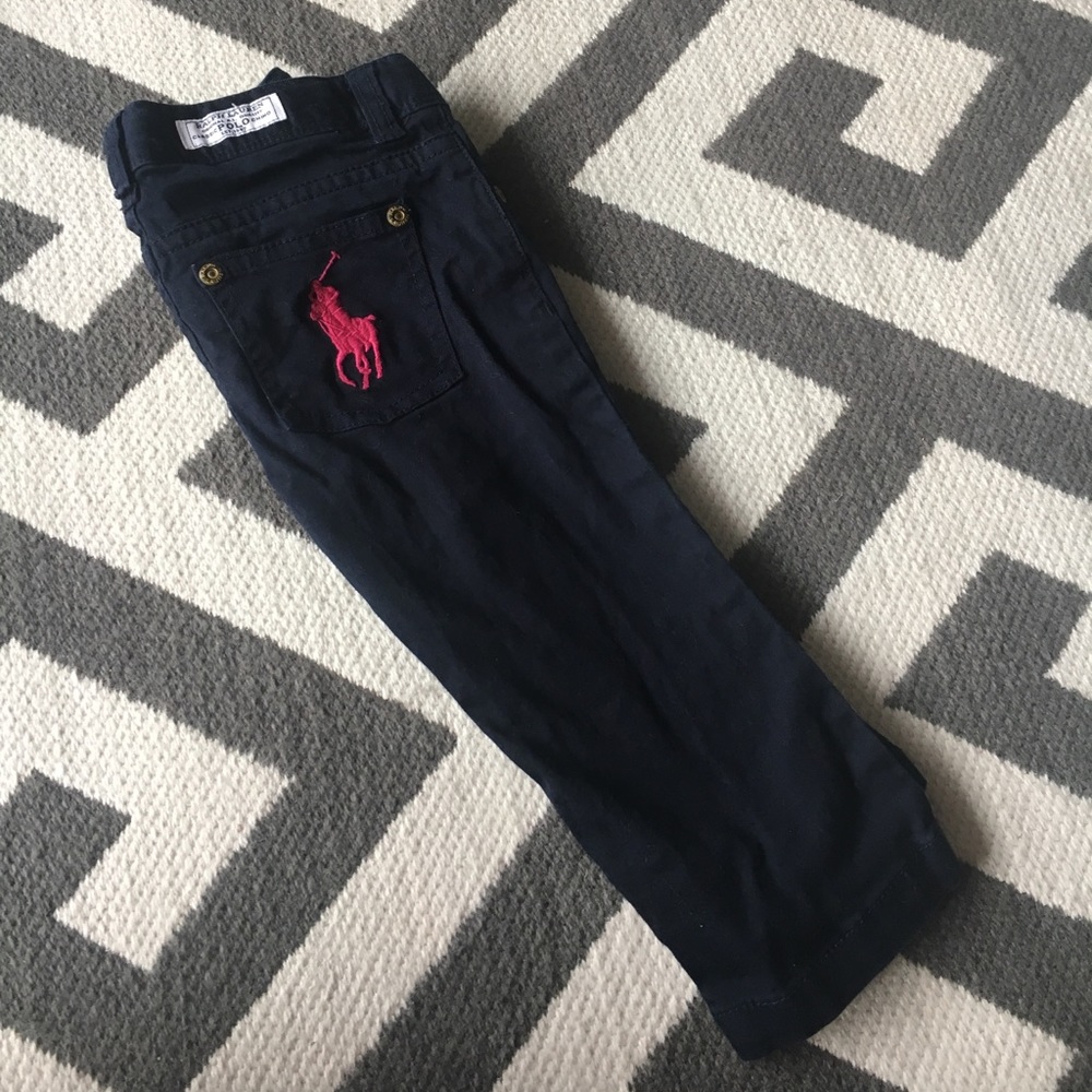 Polo by Ralph Lauren, 2T navy skinnies
