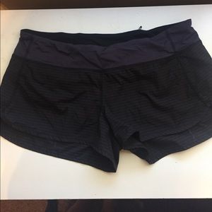 Lululemon Runspeed Shorts. Size 10.