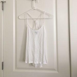 White strappy top from Express