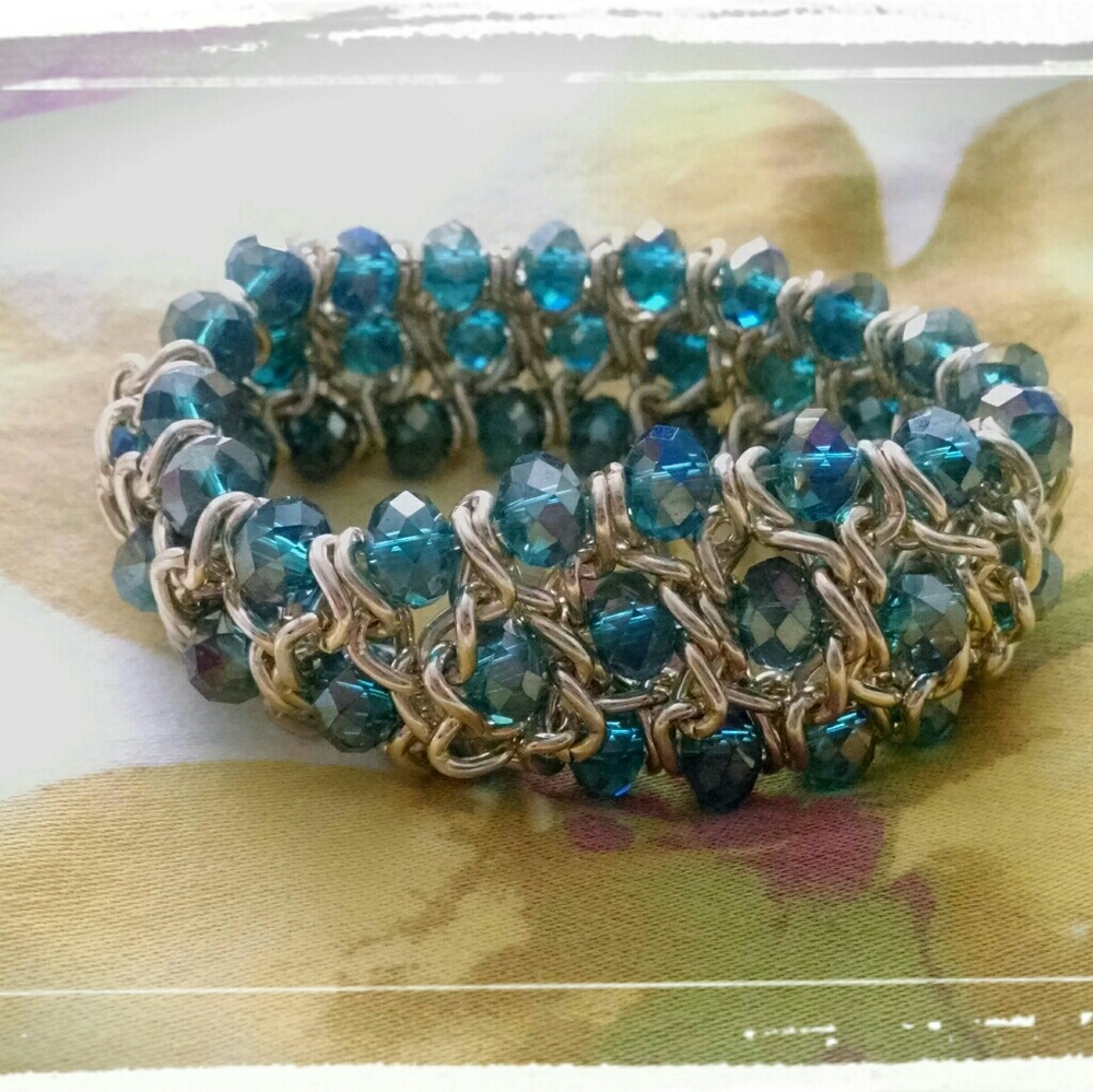 💡Sparkly Bauble Stretch Bracelet