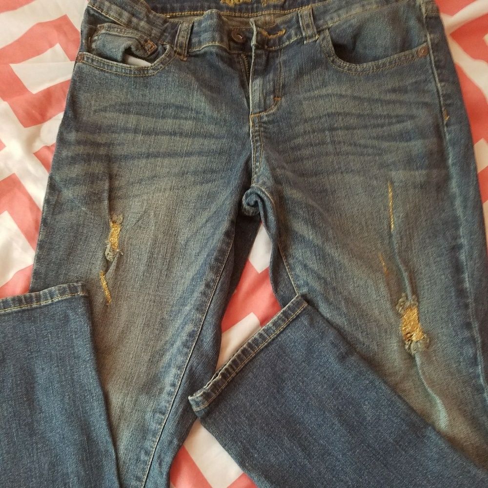 Glitter skinny Jeans for Girl