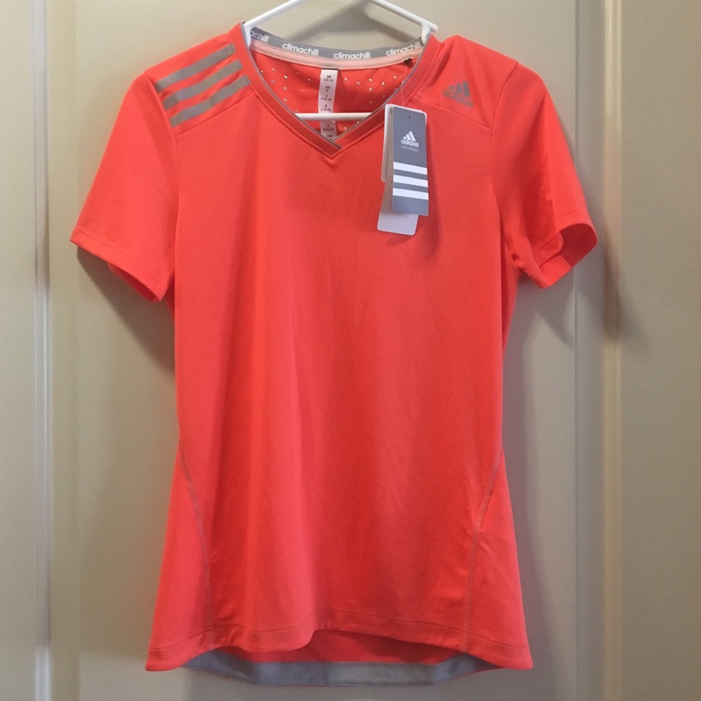 Adidas ClimaChill Coral Running Tee