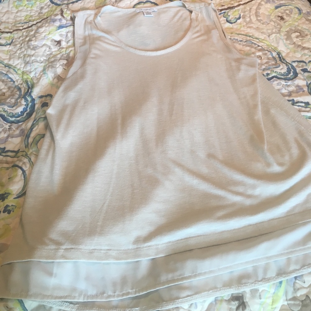 Ivory tank top