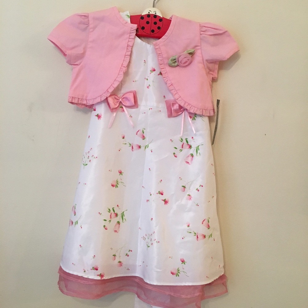 NWT periwinkle floral dress with jacket