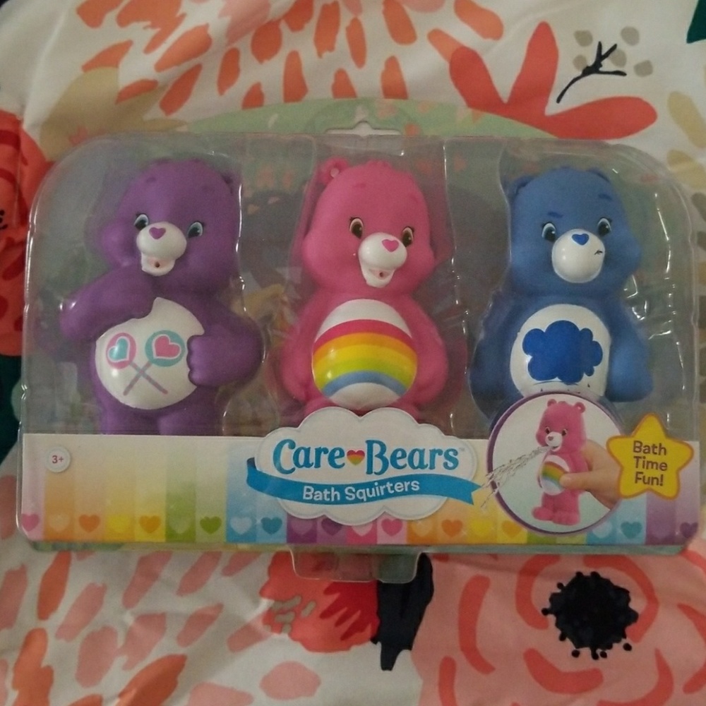 Brand New Care Bears Bath Squirters