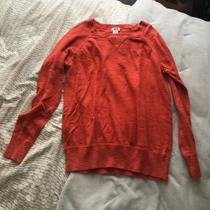 Orange sweater