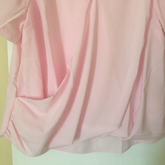 Pink Wrap Blouse - Picture 2 of 4