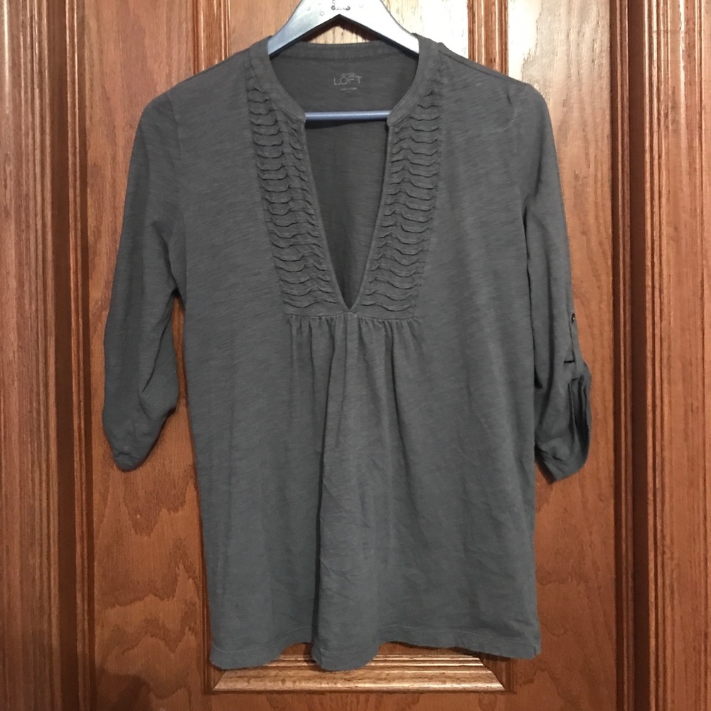 Grey Ann Taylor Blouse