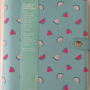 Large A5 Kikki K watermelon planner
