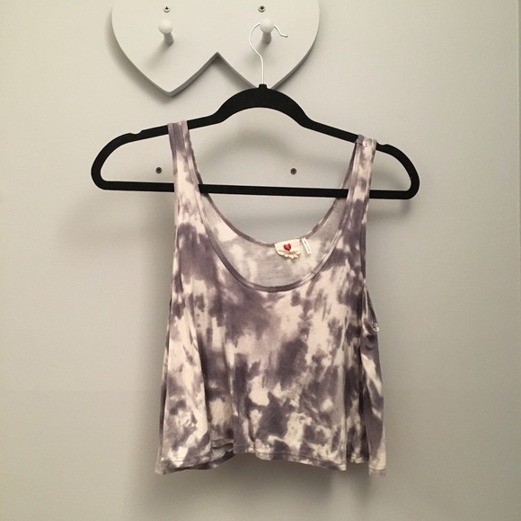 one clothing Tops - Tie Dye Crop Top