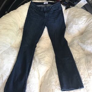 Paige Denim Jeans Skyline Straight Leg Petite