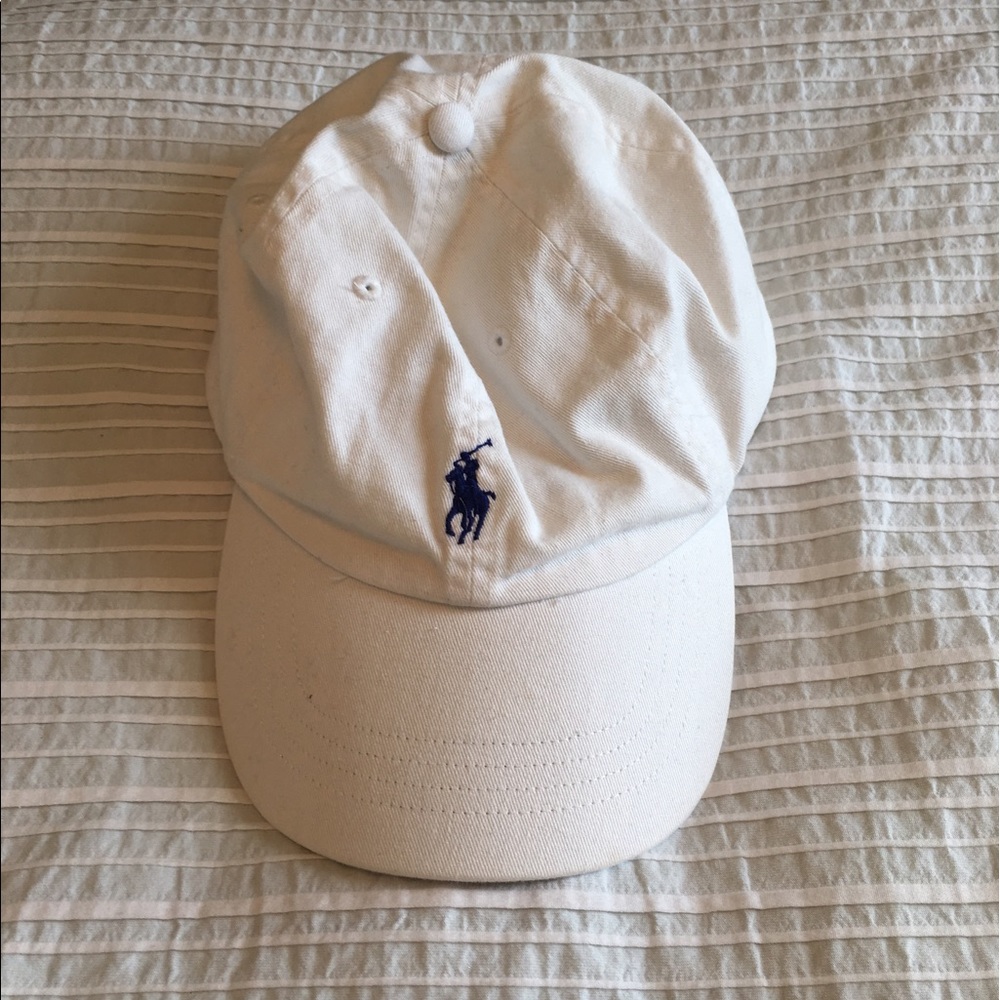 Ralph Lauren hat in white