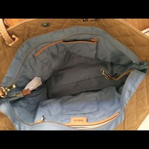 MZ Wallace Bags - Mz Wallace Tan Tote with leather handles & trim MZ Wallace Bags - Mz Wallace Tan Tote with leather handles & trim