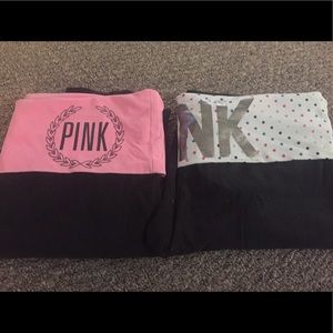 Victoria's Secret pink yoga leggings