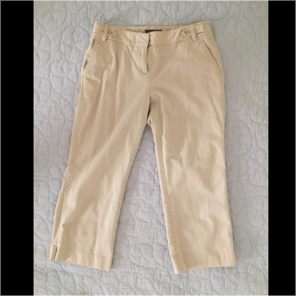 And Taylor Cropped Casual Pants