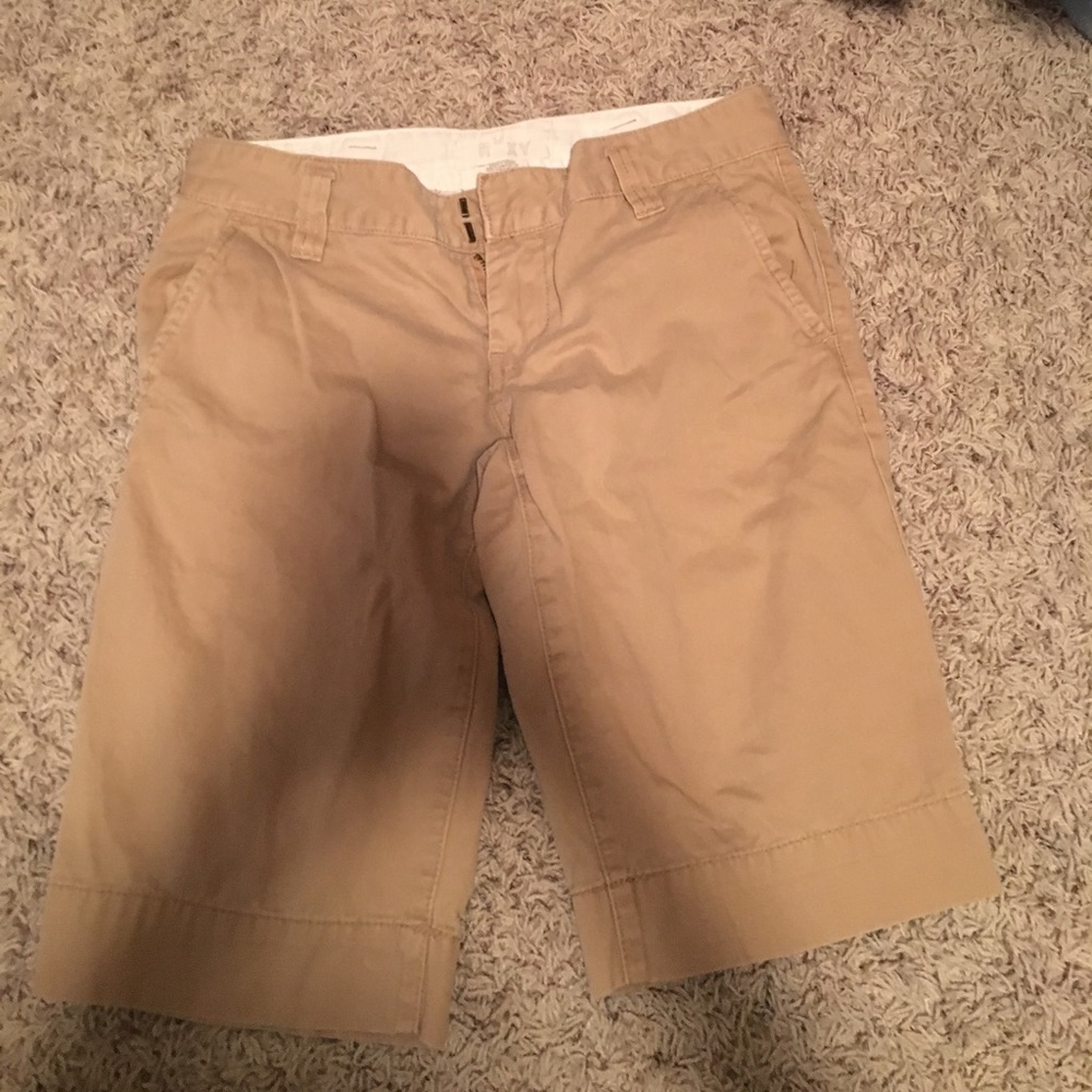 Tan shorts