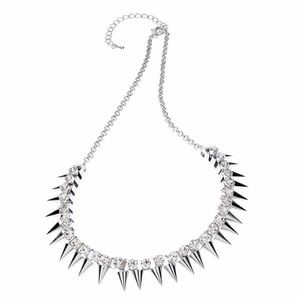 424 FIFTH Rhinestone Spike Necklace