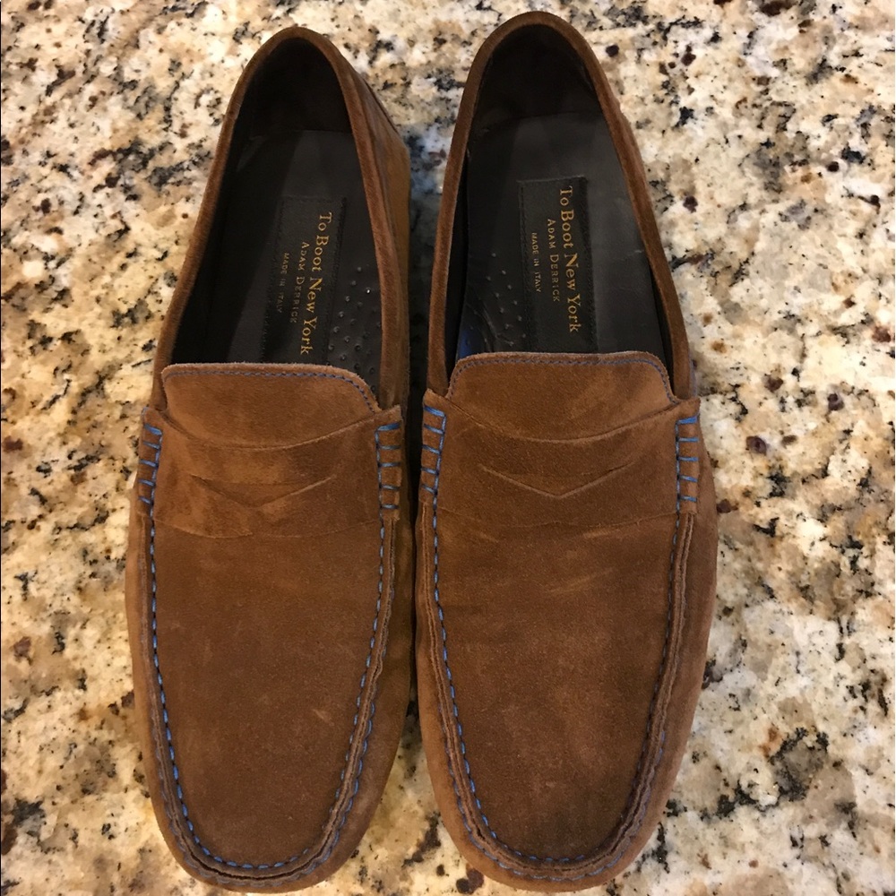 To Boot New York Ashton Driving Loafer Suede 11.5
